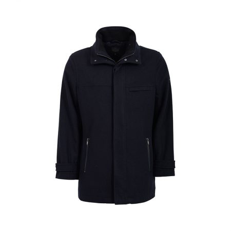 Tradition Men's Black Wool Coat